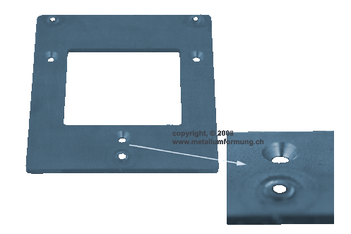 Metallumformung, Platte, metal forming