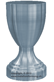 metal spinning, chalice